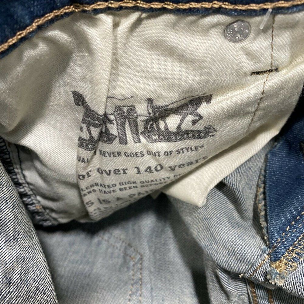 Levi's Flex 511 Slim Light Washed Denim Stretch Jeans Size 29x30 NWT - Picture 9 of 9